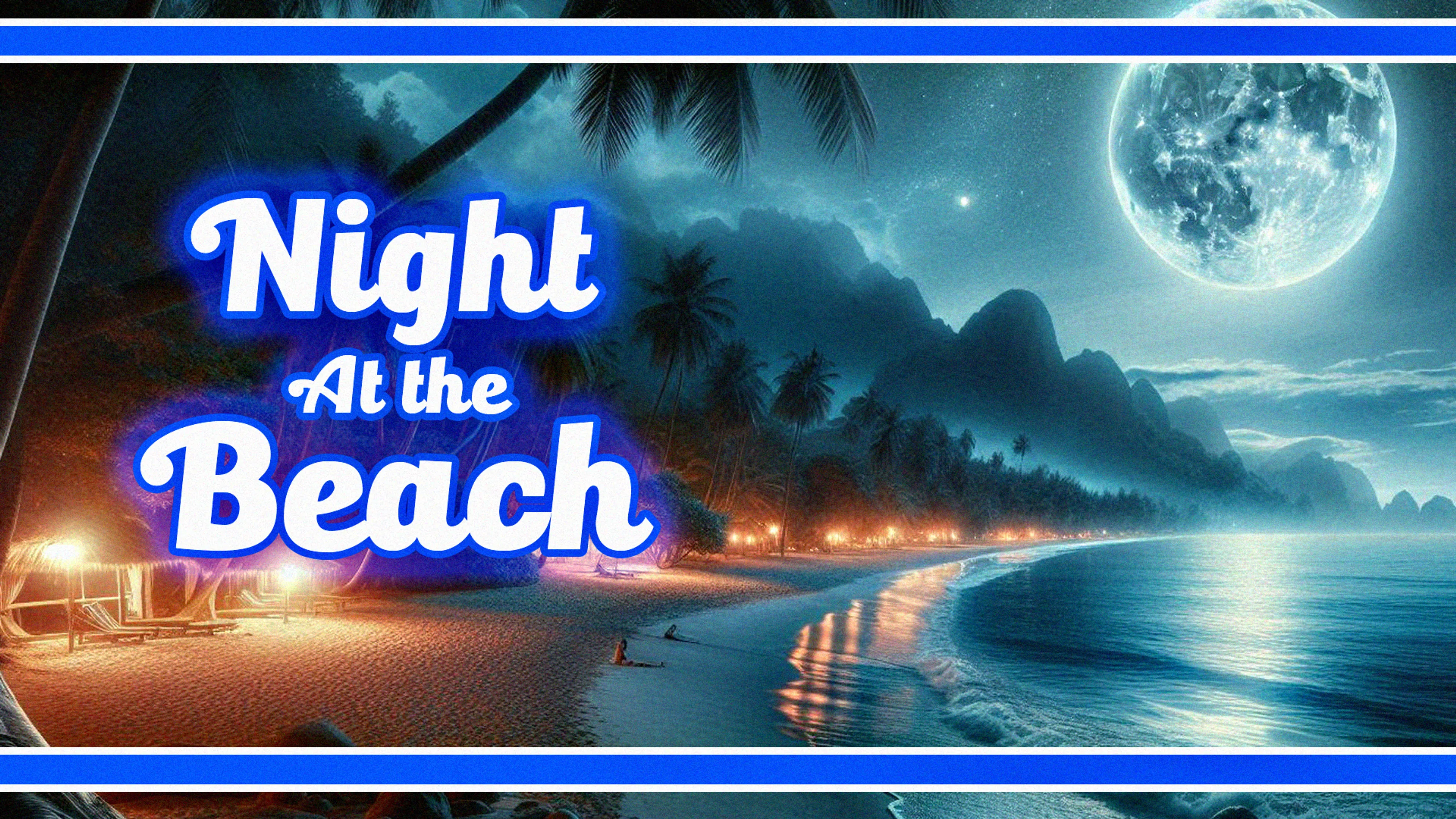 Night at the Beach poster